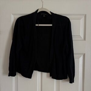 Ann Taylor Classic Black Cardigan